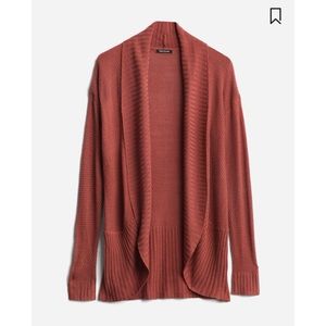 Kaia Textured Curved Cardigan
